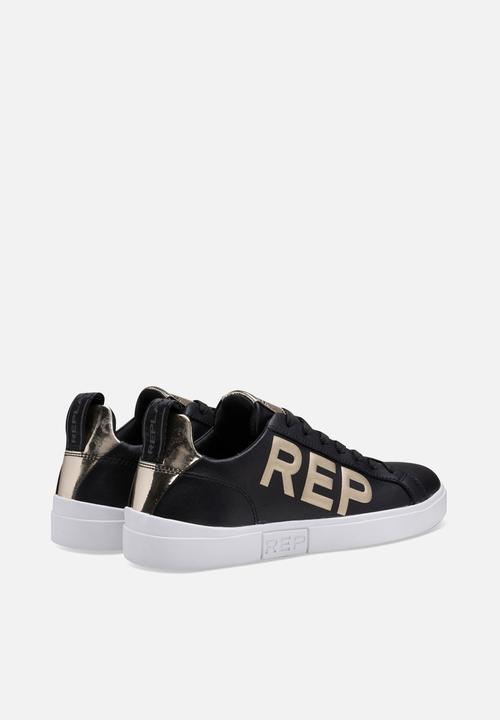 Replay - Polaris w up 2 - black & gold 