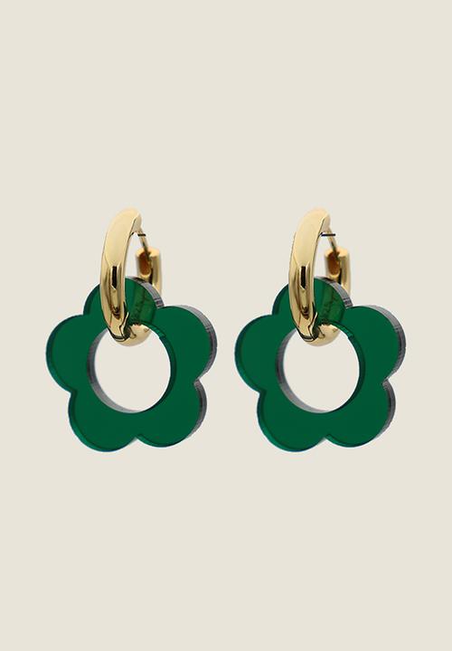 Pina Jewels - Daisy - transparent emerald green