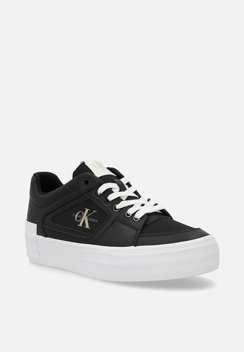 Calvin Klein - Vulc flatform bold fluo contr - black