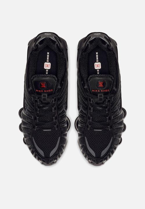 black nike shox tl