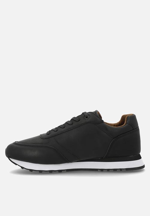 POLO - Side flash tonal runner - black 