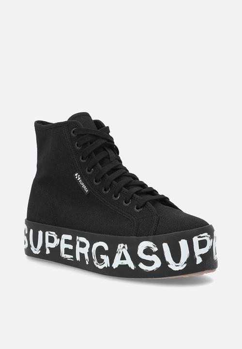 SUPERGA - 2708 Grafitti Letters Hi Top 