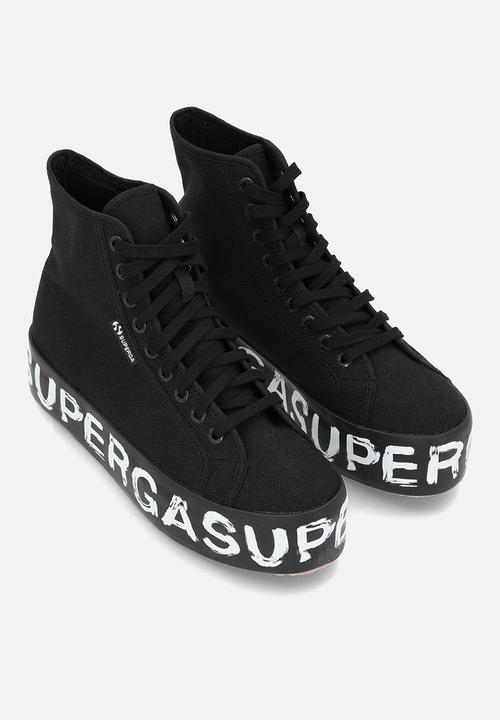 SUPERGA - 2708 Grafitti Letters Hi Top 