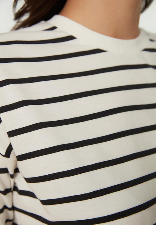 Trendyol - Modest stripe tunic - black