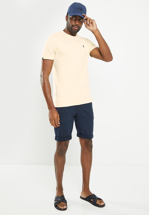 POLO - Mens crew neck short sleeve - beige 