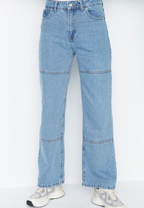Trendyol - Carpenter jeans - light blue
