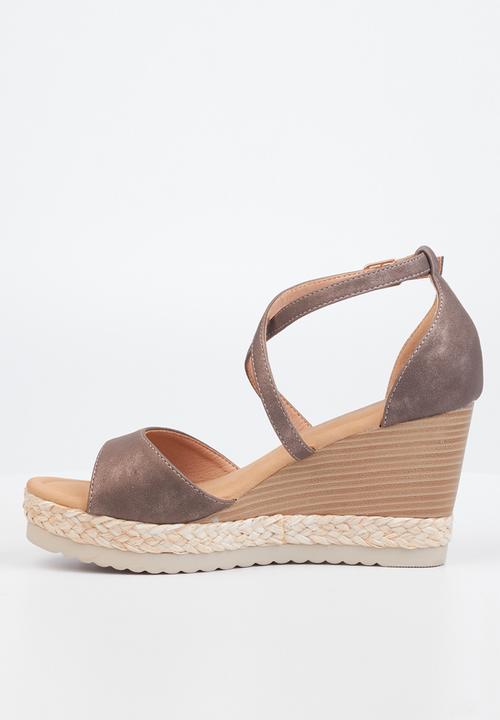 Butterfly Feet - Avery 4 wedge heel - bronze