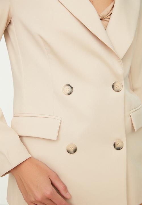 Trendyol - Regular blazer - beige
