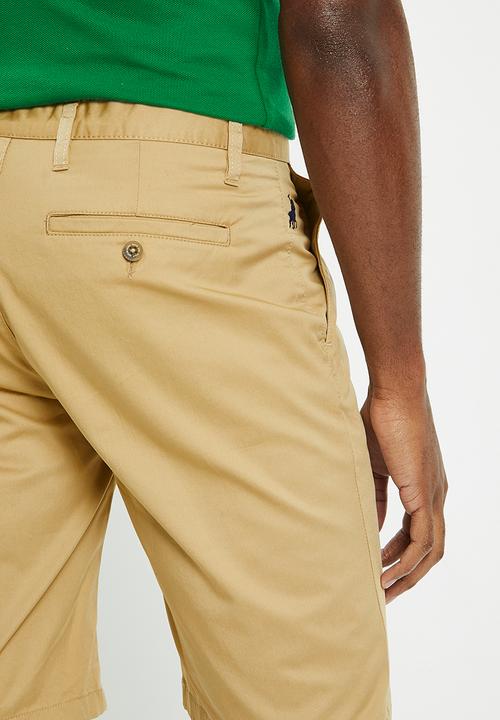 POLO - Mens essential chino short - khaki