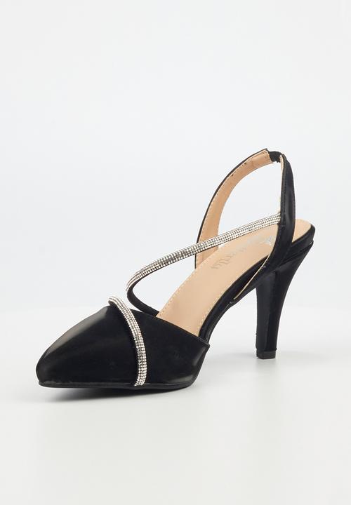 Butterfly Feet - Ciena 1 court heel - black