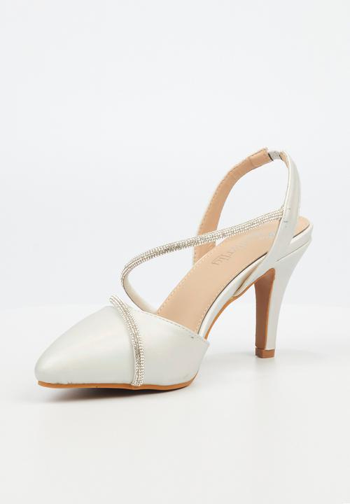 Butterfly Feet - Ciena 1 court heel - white