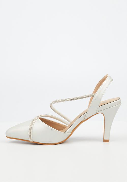 Butterfly Feet - Ciena 1 court heel - white
