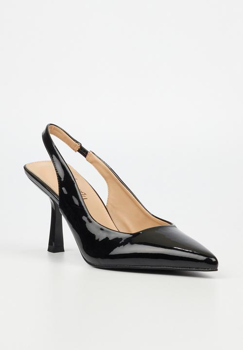 Butterfly Feet - Janel 1 court heel - black