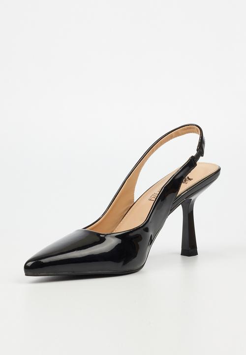 Butterfly Feet - Janel 1 court heel - black