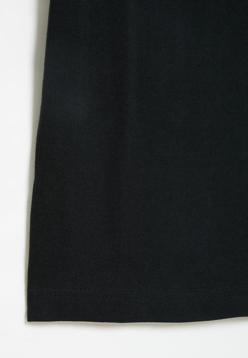 Converse - Teen core ringer tee - black