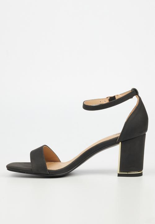 Butterfly Feet - Shana 1 block heel - black