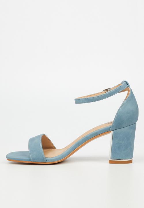 Butterfly Feet - Shana 1 block heel - blue