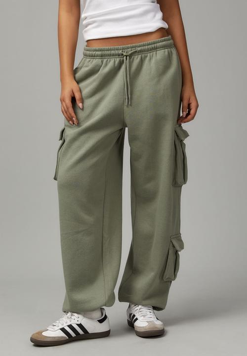 Factorie - Hype cargo trackpant - khaki
