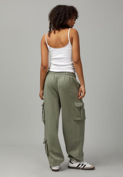 Factorie - Hype cargo trackpant - khaki