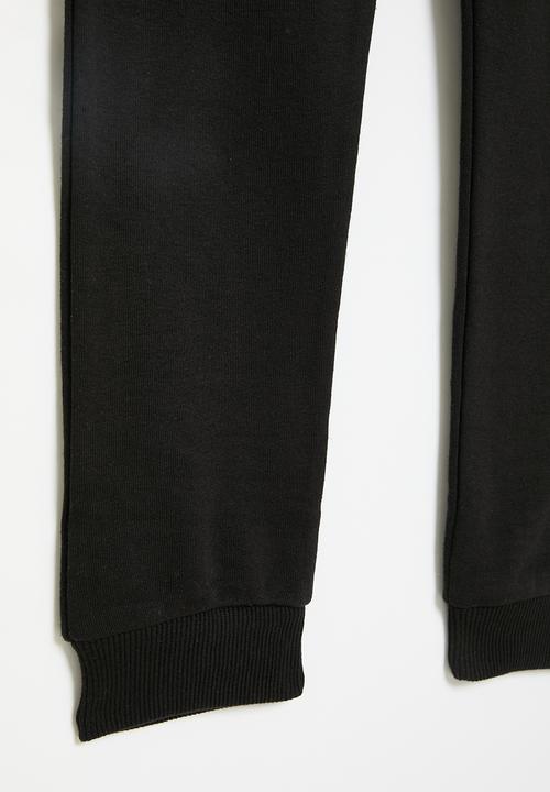 MINOTI - Fleece jogger - black 