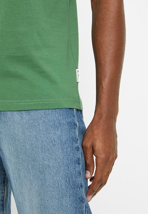 Ben Sherman - Record shop tee-shirt - rich fern