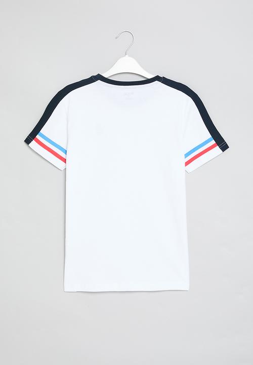 POLO - Boys ethan tee - white