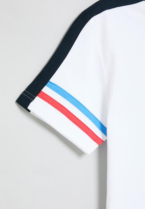 POLO - Boys ethan tee - white