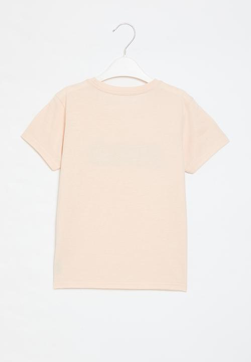 POLO - Girls jordan printed tee - blush