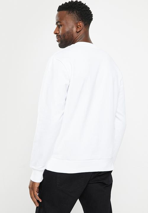 Ben Sherman - Target crew sweater - white 