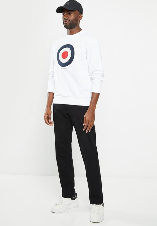 Ben Sherman - Target crew sweater - white 