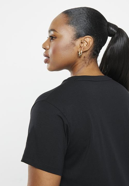 POLO - Plus kelly v-neck tee - black