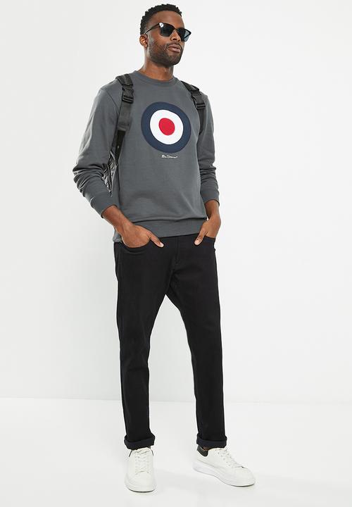Ben Sherman - Target crew sweater - charcoal