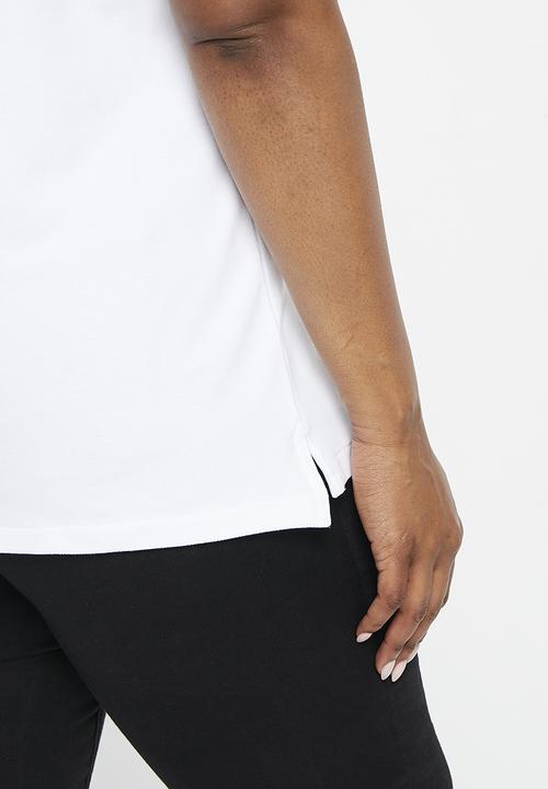 POLO - Plus margot golfer - white
