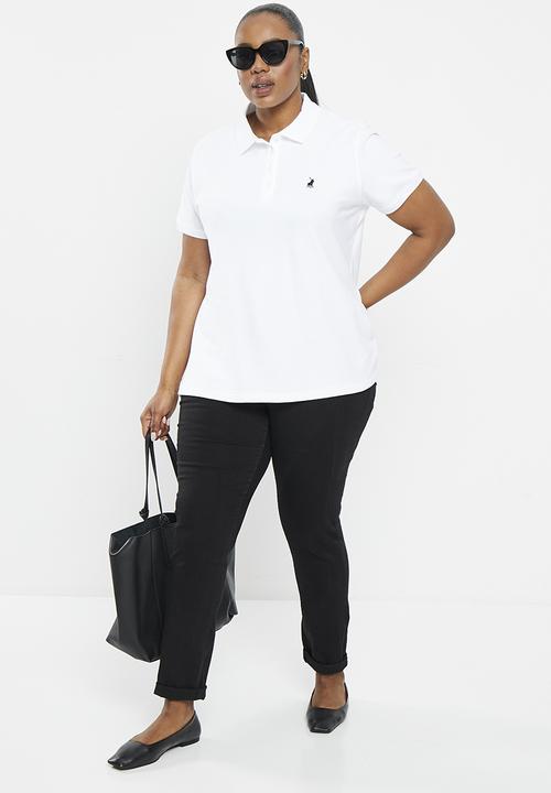 POLO - Plus margot golfer - white