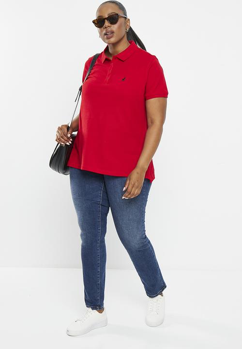 POLO - Plus margot golfer - red