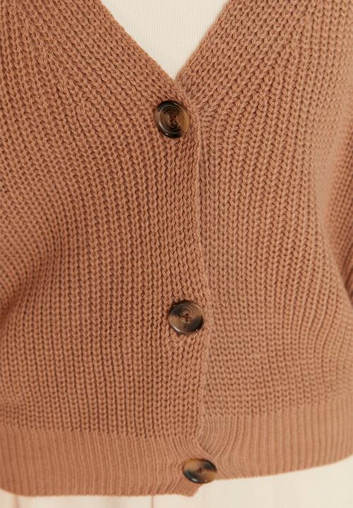 Trendyol - Regular cardigan - camel