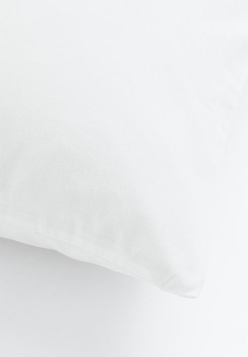 H&M - Cotton pillowcase - white