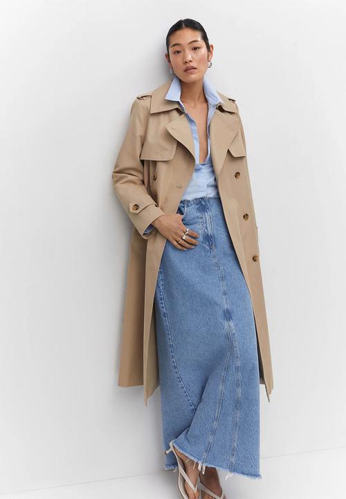 MANGO - Shirt sofia - light blue.