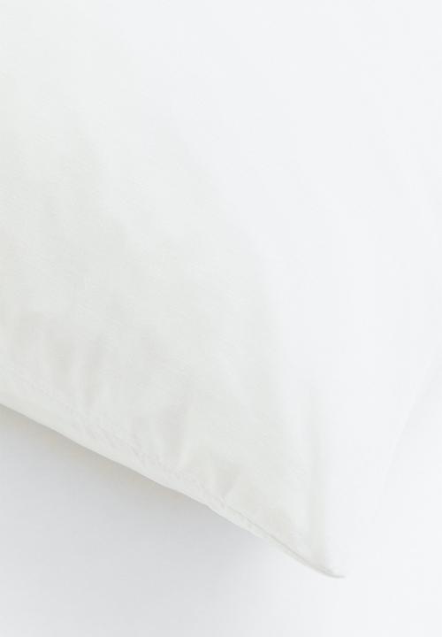 H&M - Cotton pillowcase - white