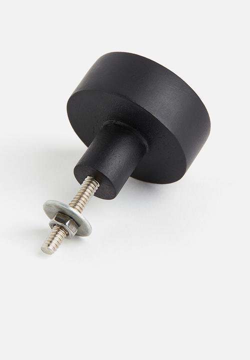 H&M - Knob - black
