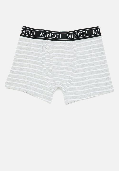 MINOTI - Boys camo green 3pk boxers - multi
