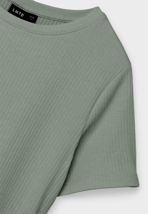 Name It - Nlfnunnes short sleeve short r top - shadow