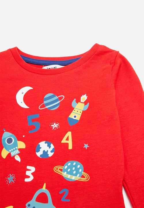 MINOTI - Boys 2 pack space pyjama sets - multi