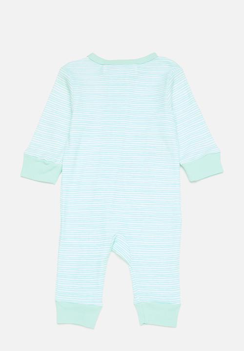 MINOTI - Stripe romper - mint  