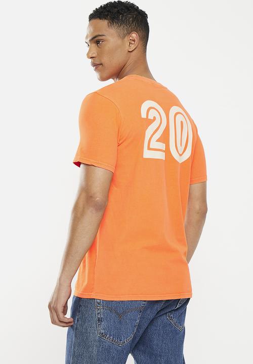 Superdry. - Vintage terrain classic tee - denver orange