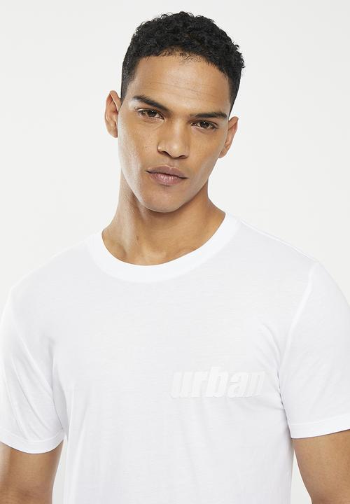 urban° - Mens urban short sleeve Tee - bright white