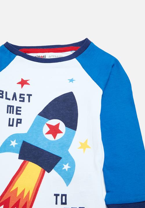MINOTI - Boys 2 pack rockets pyjama set - multi