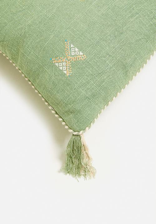 H&S - Atlas cushion -green