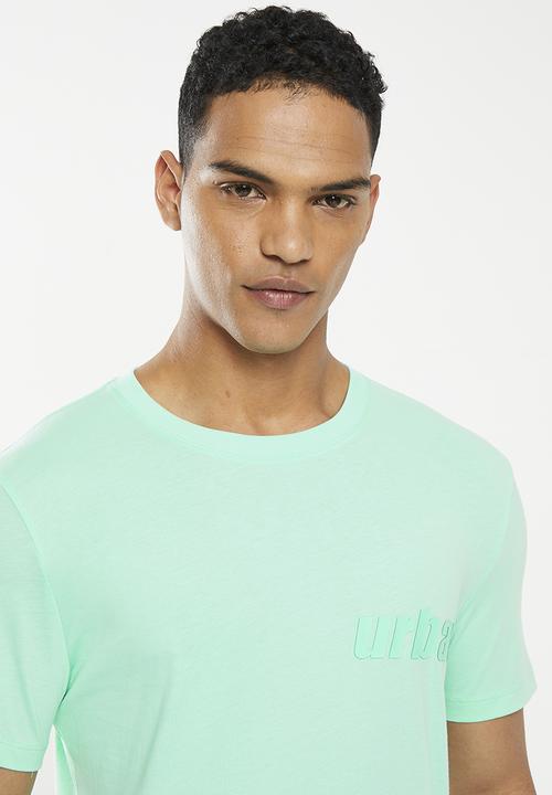 urban° - Mens urban short sleeve Tee - ice green