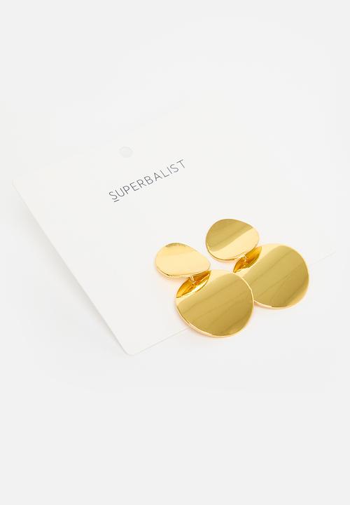 Superbalist - Kimi stud earrings - gold